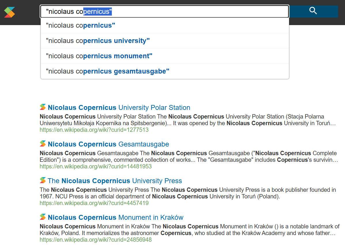 without sliding window completion expansion